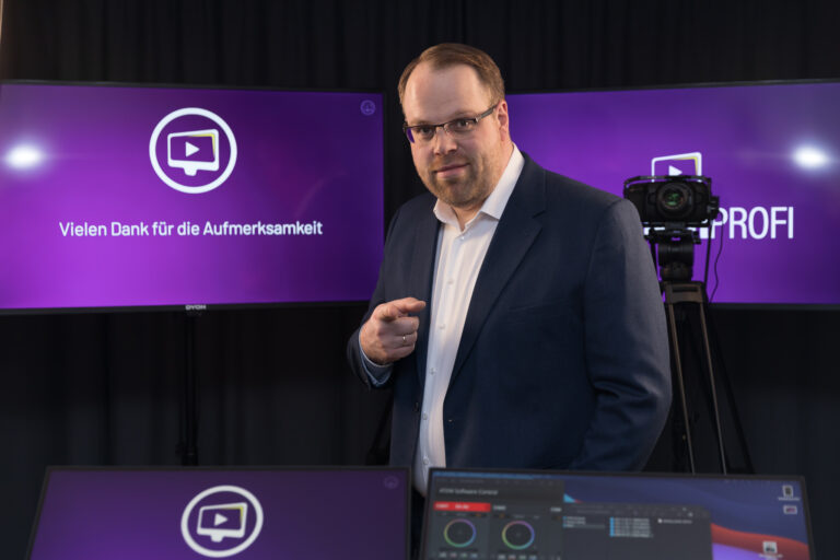 Personal Branding Fotografie mit Florian Gypser, Webinarprofi in Waldorf - gute Fotos