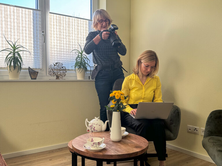 Fotoshooting mit Anne Buckler, Koblenz-Güls