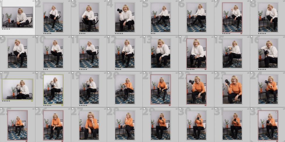 Lightroom Bildauswahl