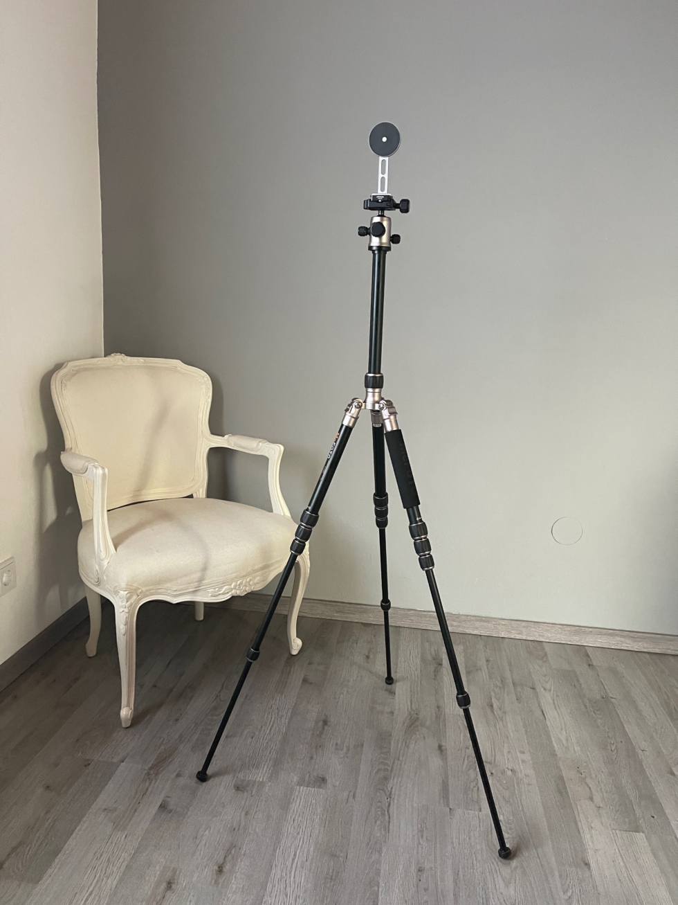 Spontanes Smartphone-Foto im Alltag als Selbständige