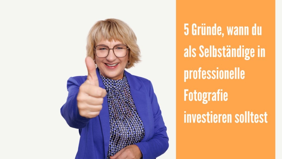 Wann ist der richtige Zeitpunkt für ein Fotoshooting als Selbständige