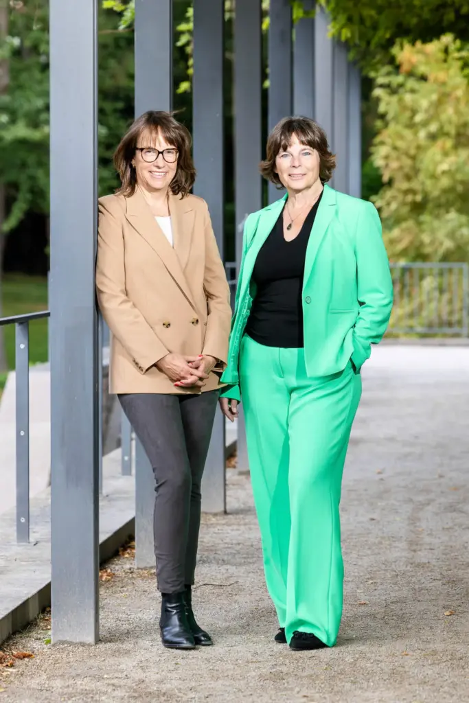 Unternehmerinnen Daniela Funke und Anja Ahrens als Team von Ihr Perspektivwechsel in Koblenz - Fotos für die Website und LinkedIn