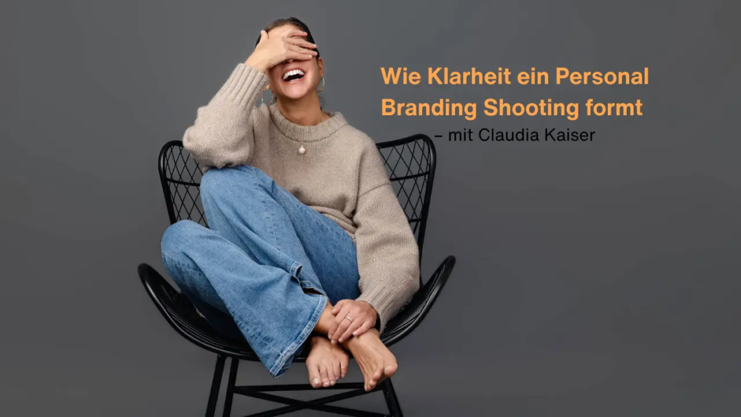 Portrait von Claudia Kaiser im Studio – Markenfotografie-Fotoshooting mit ruhiger Ausstrahlung