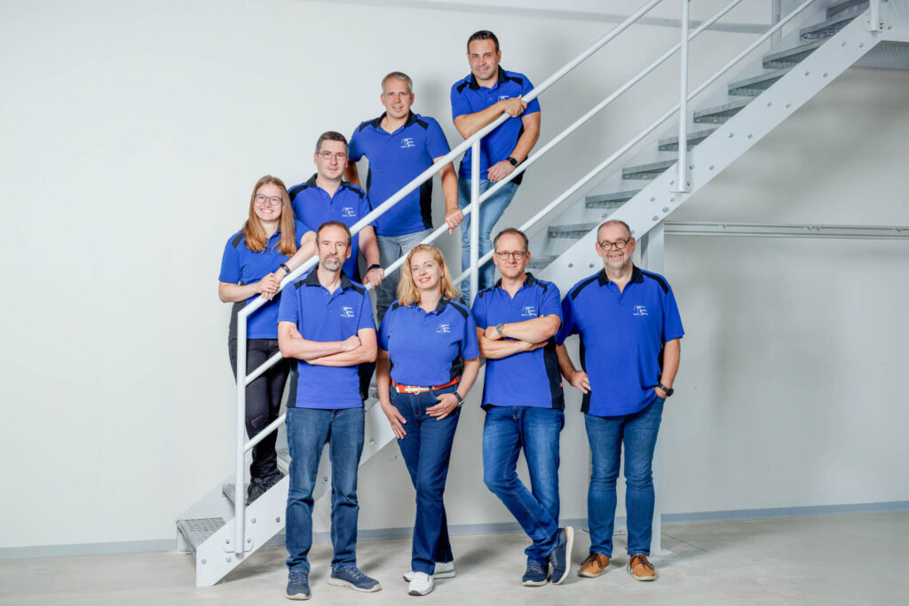 Teamfoto Firma MRP Automation Polch — Mitarbeiterfotos fuer Unternehmenswebsite