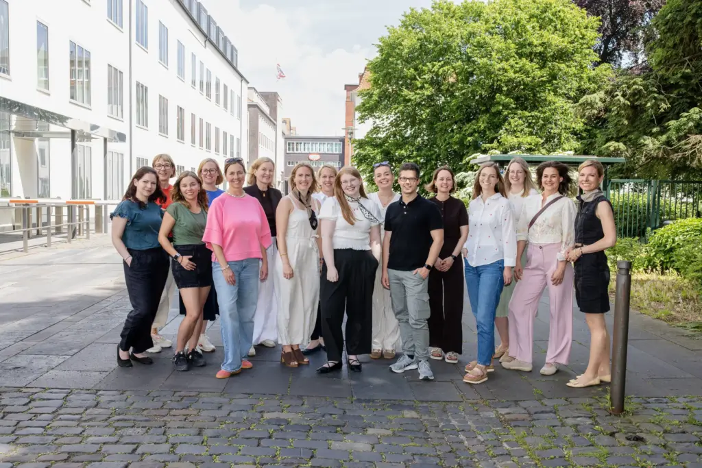 Gruppenfoto der Dr. Oetker TasteMaker beim Corporate Influencer Workshop in Bielefeld